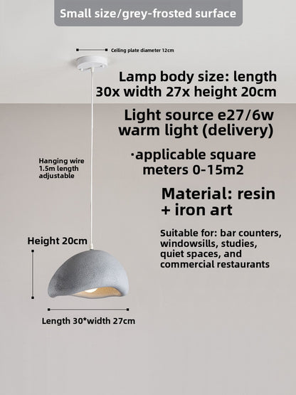 Zen-style pendant lamp