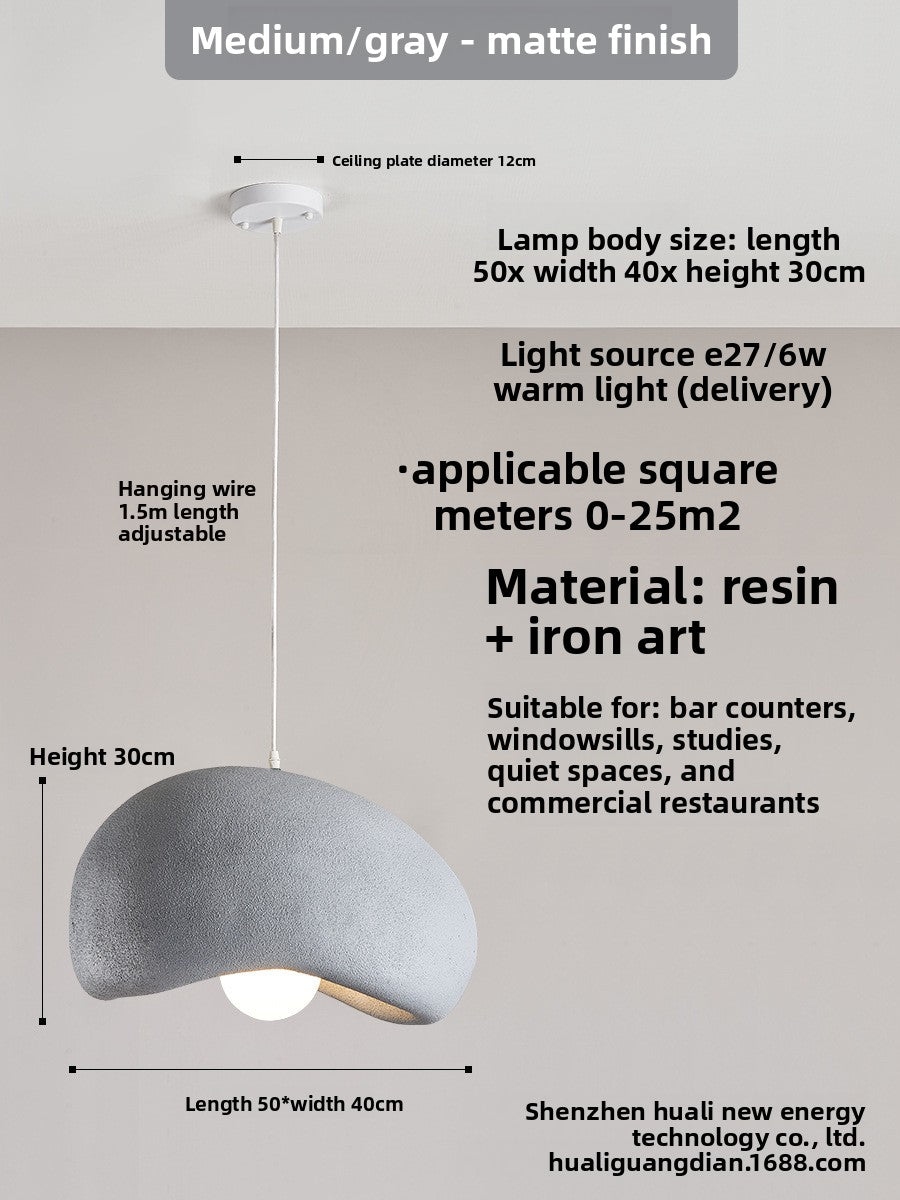 Zen-style pendant lamp