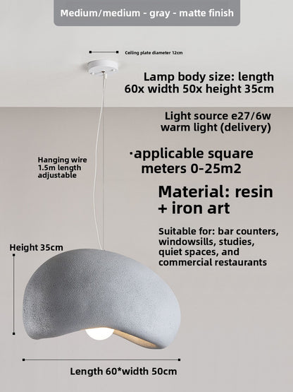 Zen-style pendant lamp