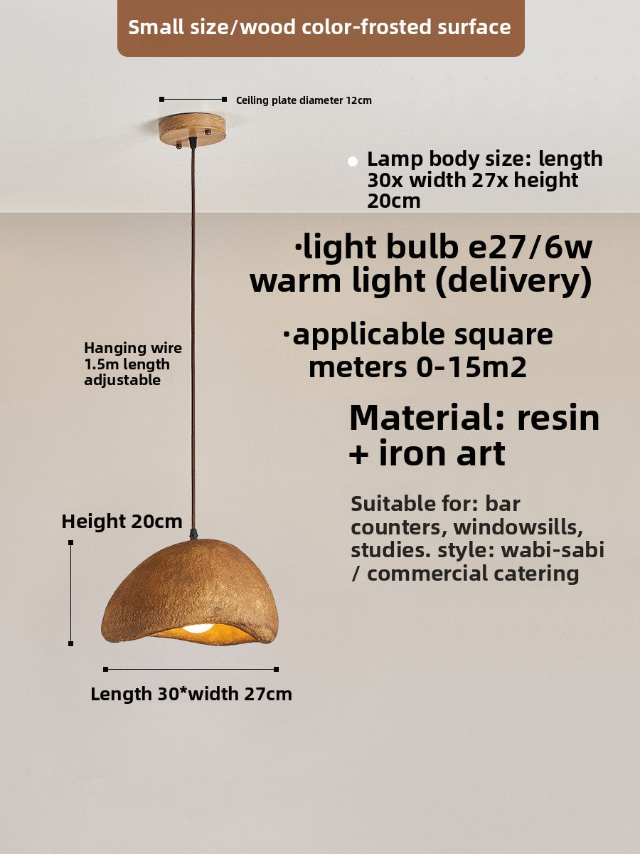 Zen-style pendant lamp