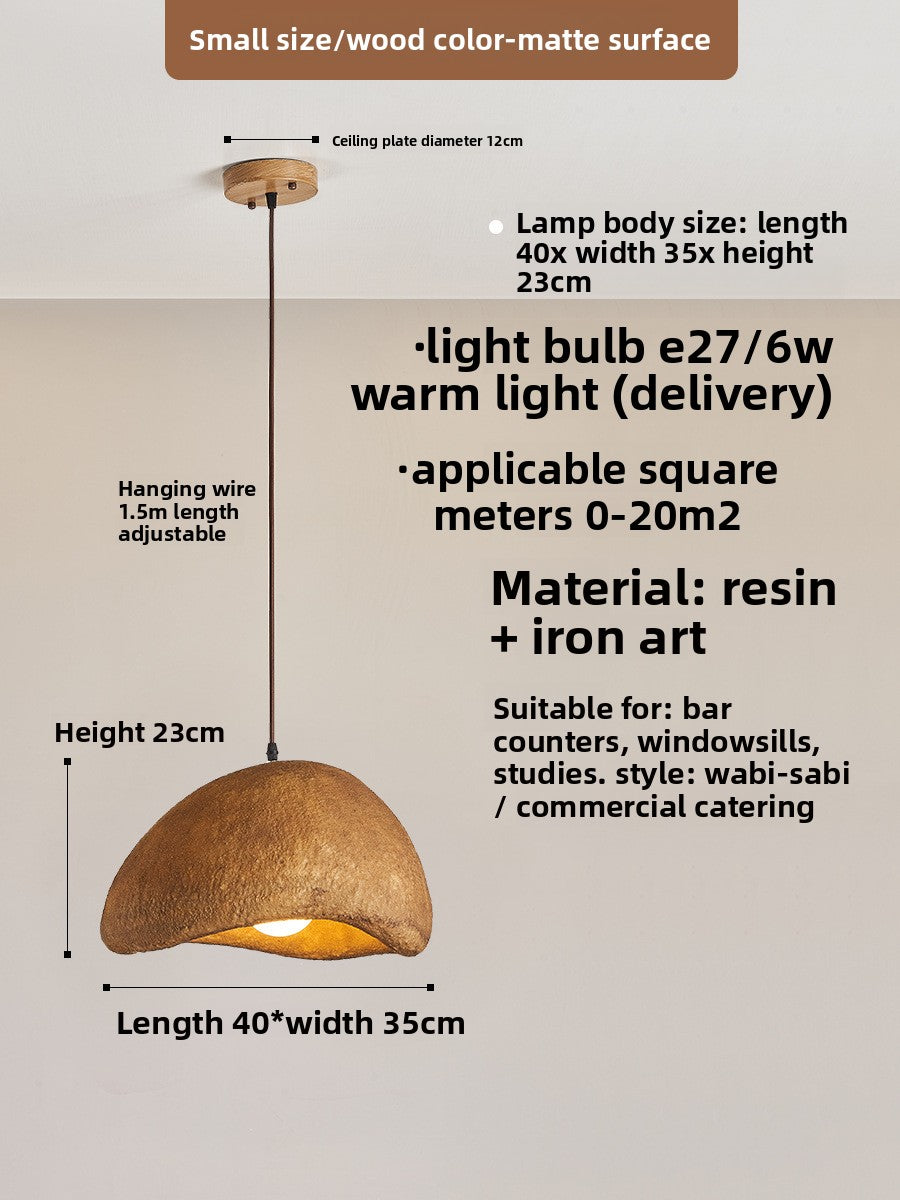 Zen-style pendant lamp