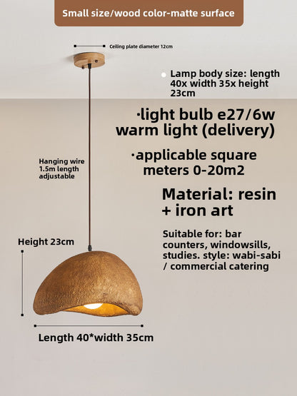 Zen-style pendant lamp