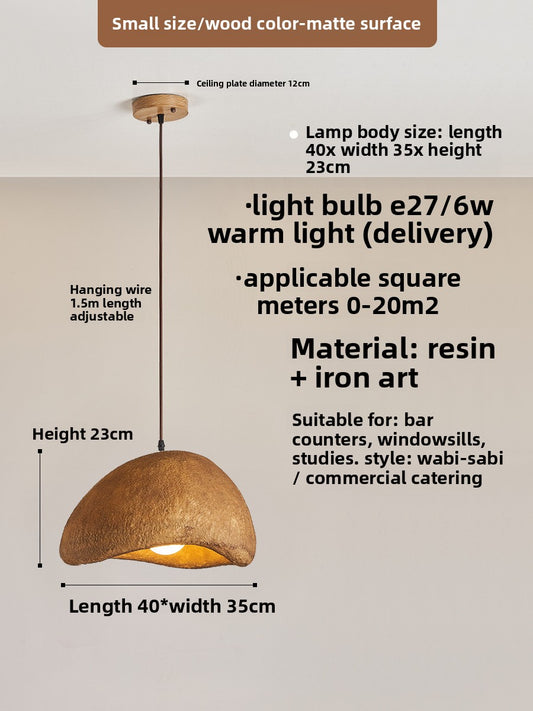 Zen-style pendant lamp