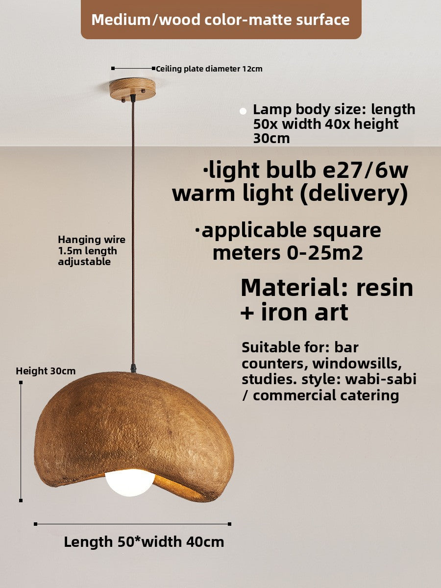 Zen-style pendant lamp