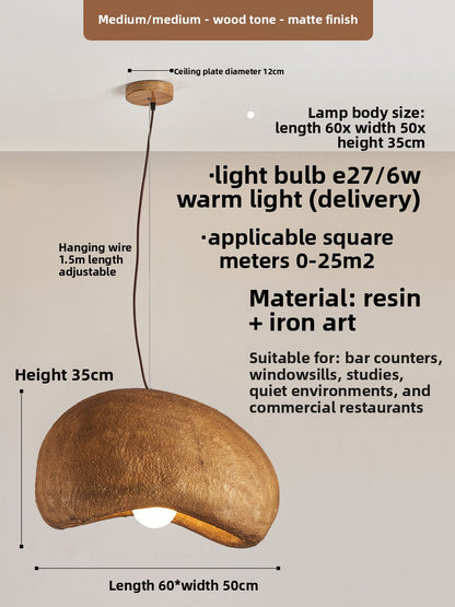 Zen-style pendant lamp