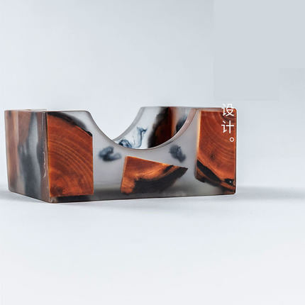 Zen Style Resin Coaster Set
