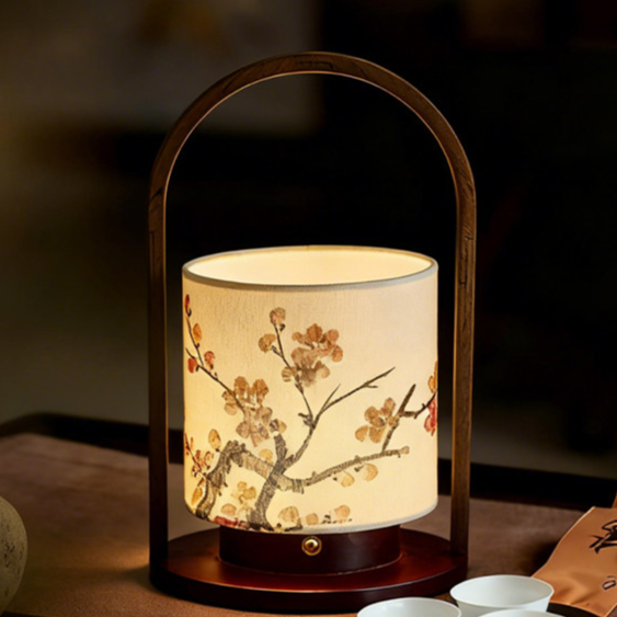 Zen-style table lamp