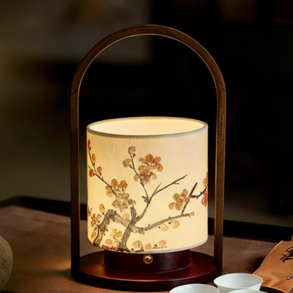 Zen-style table lamp