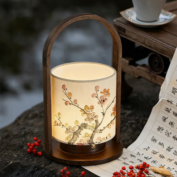 Zen-style table lamp