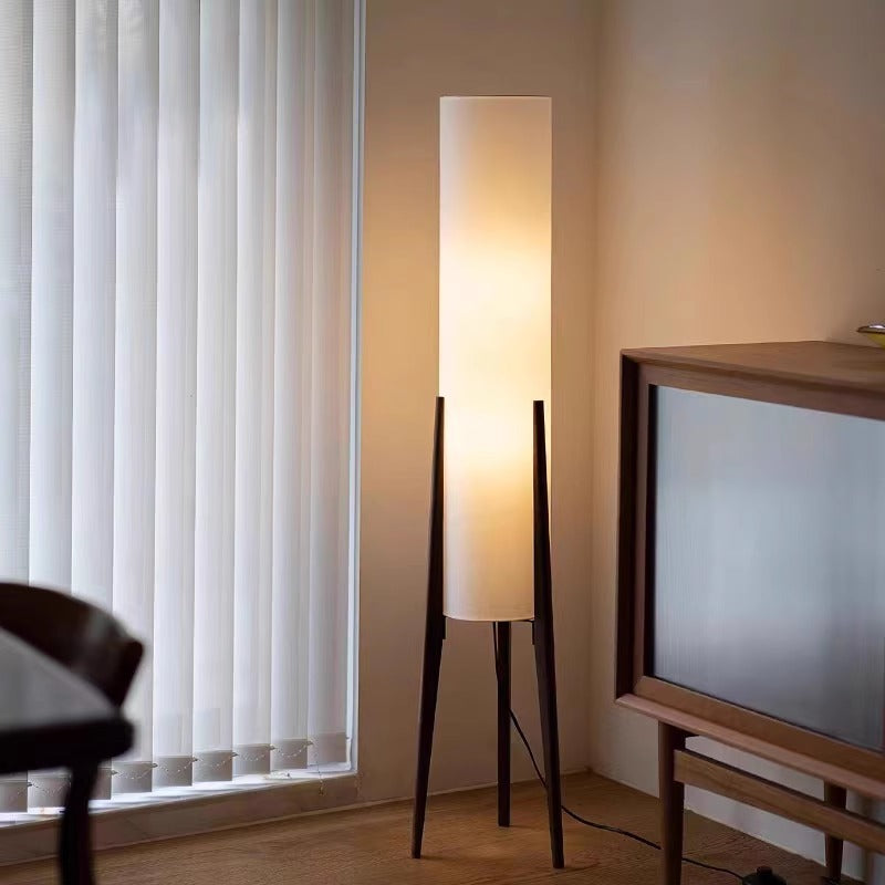 Zen Style Wood Floor Lamp