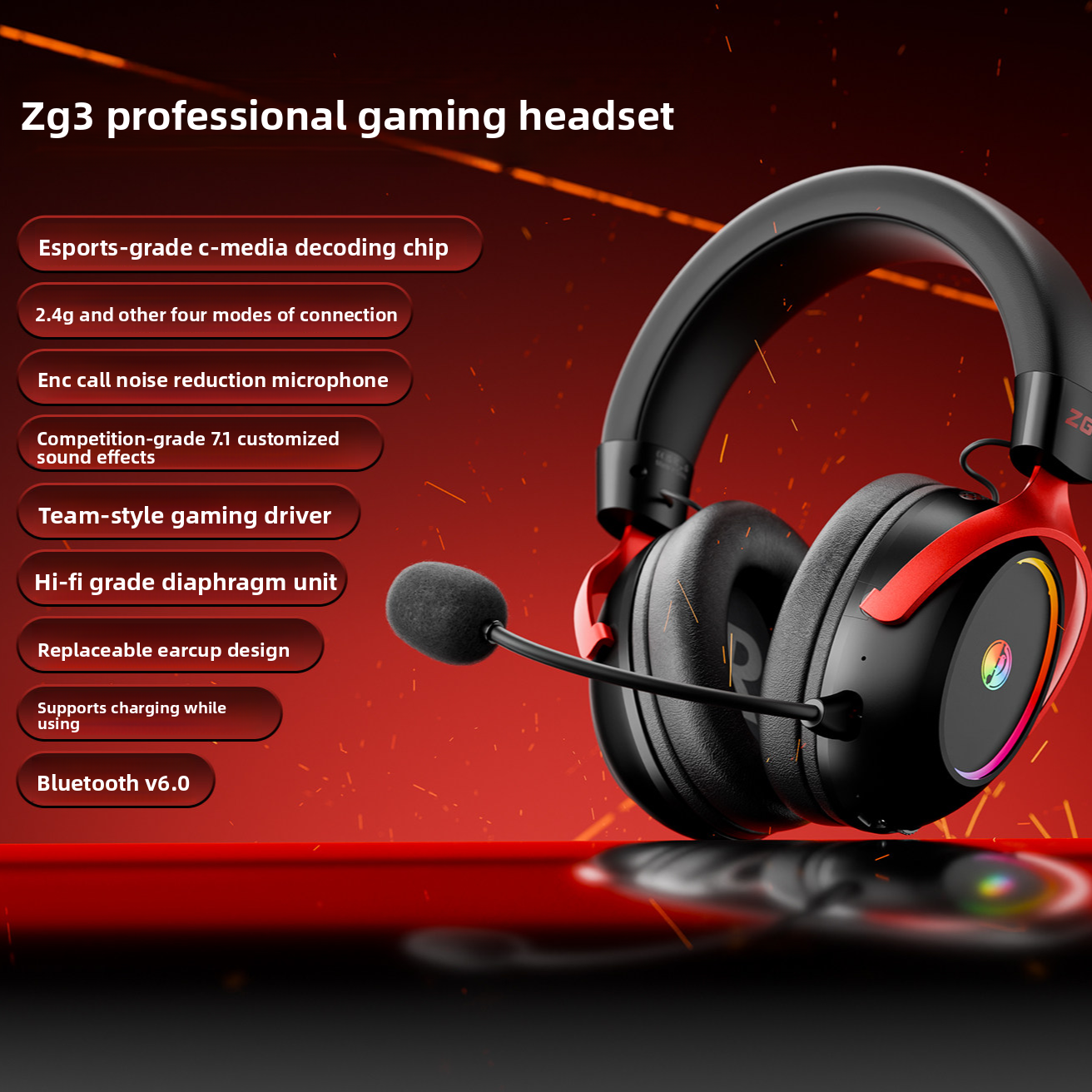 Zg3 E-Sports Gaming Headset
