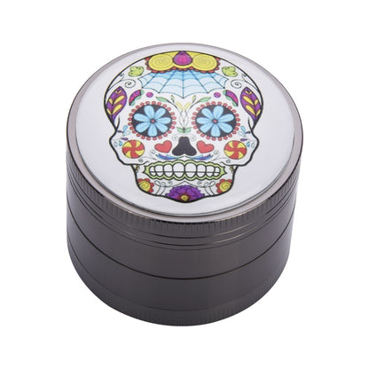 Zinc Alloy Herb Grinder with Color Printing