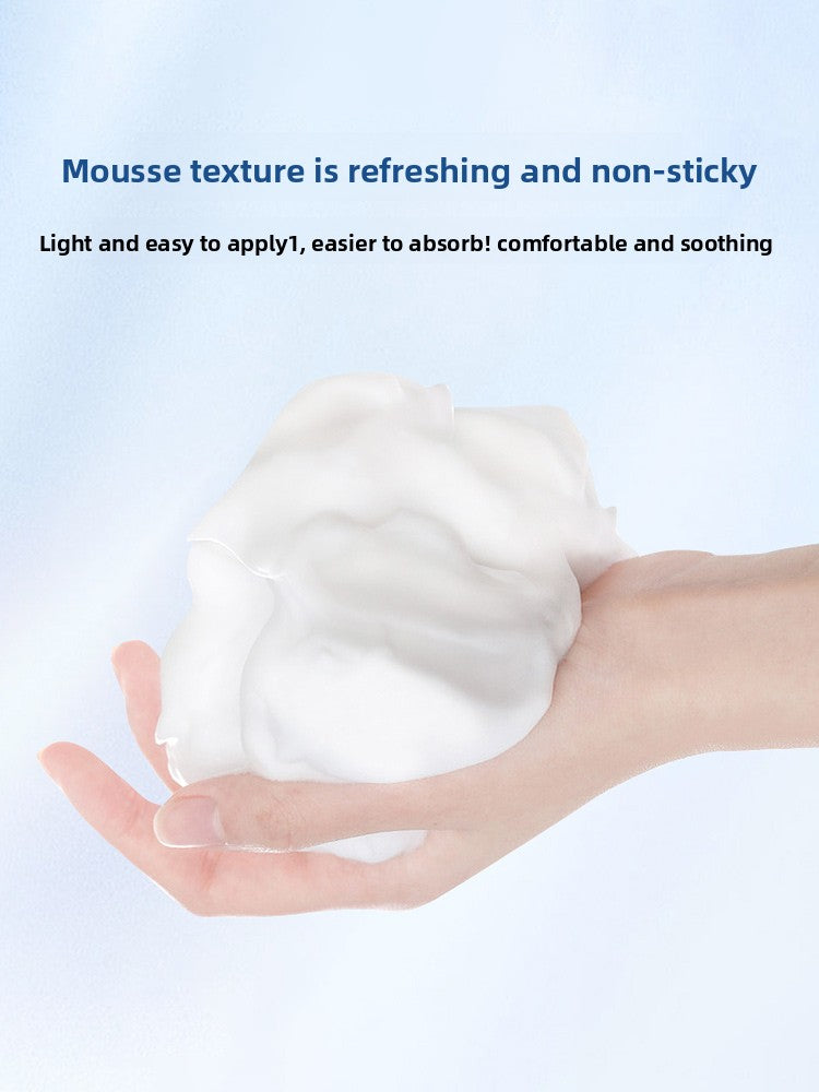 Zinc Oxide Foam Cream for Soothing and Oil Control