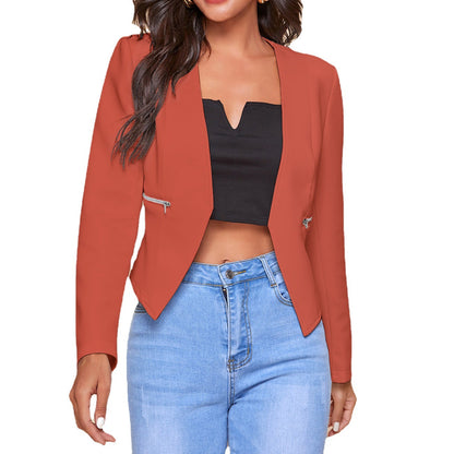 Zip Suit Jacket