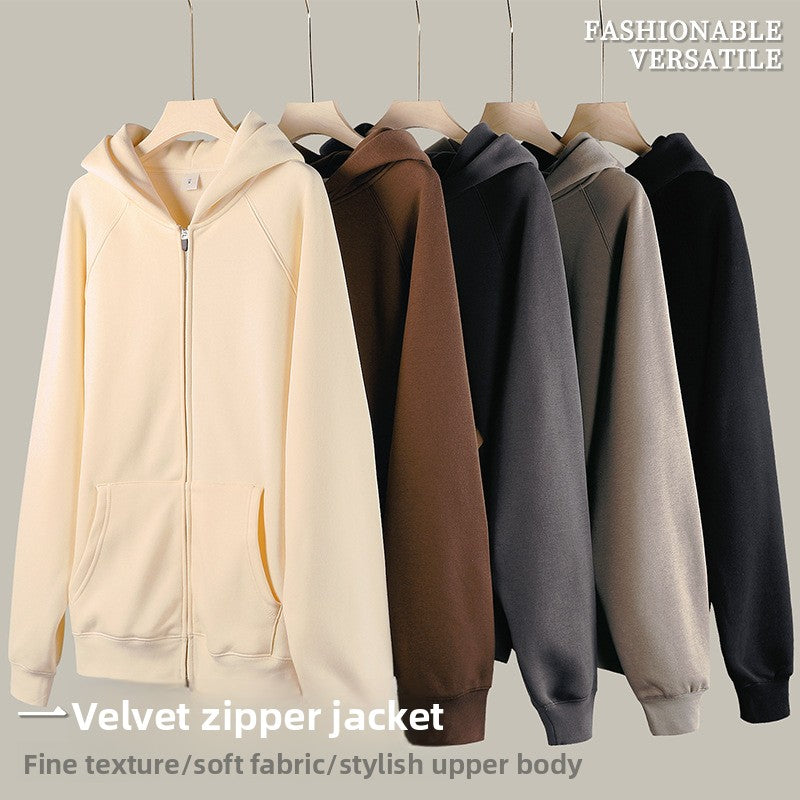 Zip-up hoodie