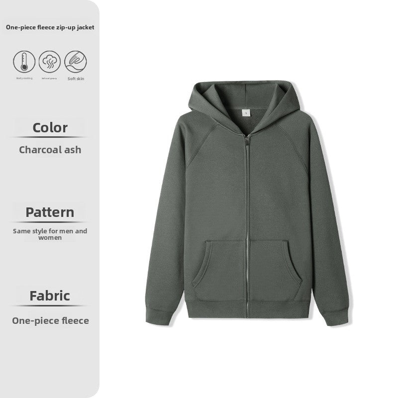 Zip-up hoodie