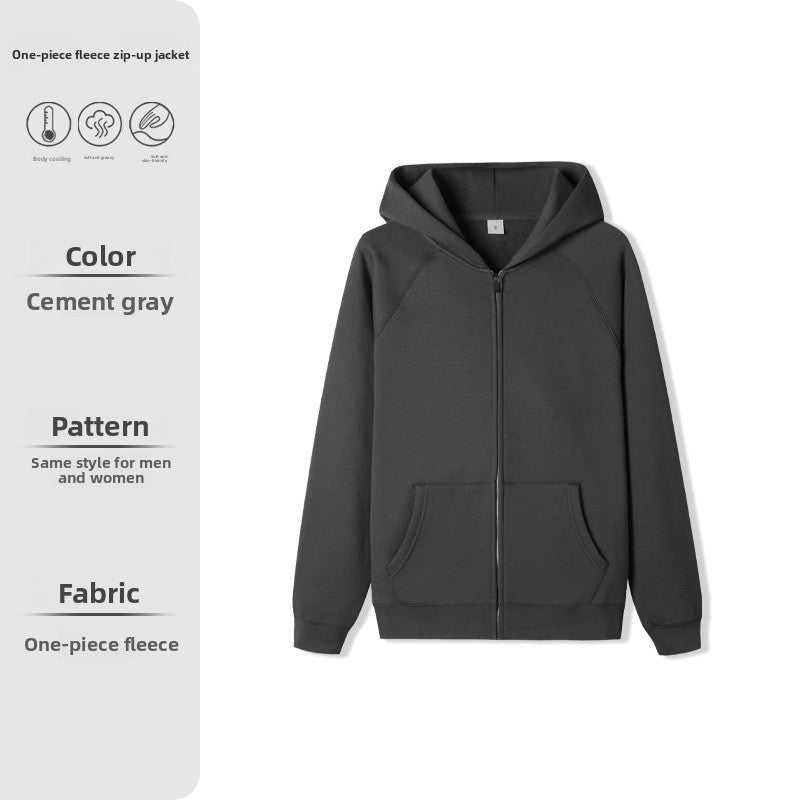 Zip-up hoodie