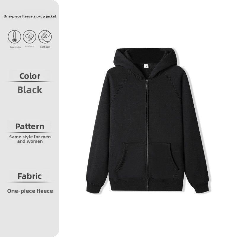 Zip-up hoodie