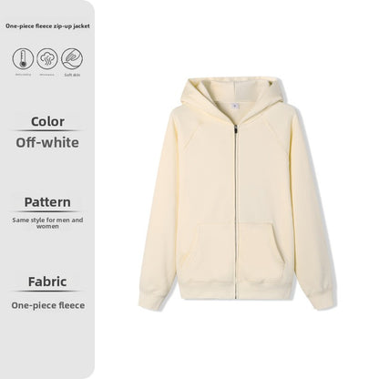 Zip-up hoodie