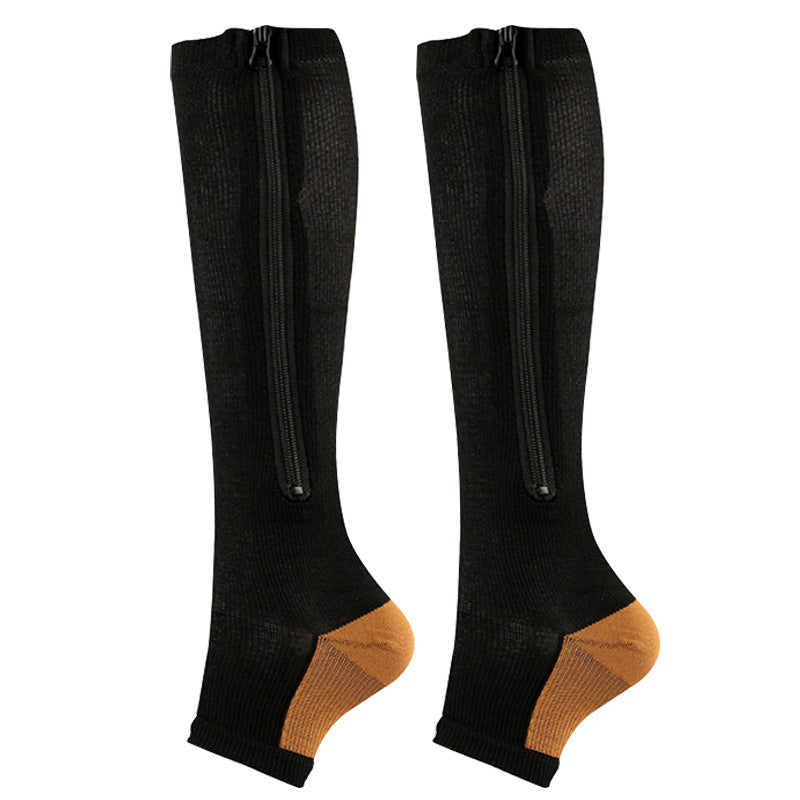 Zip-up stockings - Venous pressure stockings