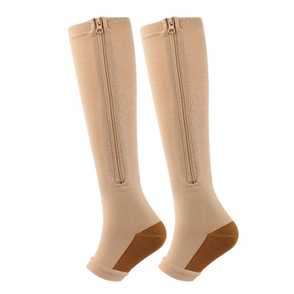 Zip-up stockings - Venous pressure stockings