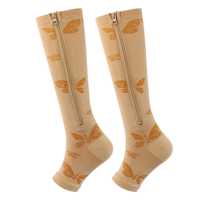 Zip-up stockings - Venous pressure stockings