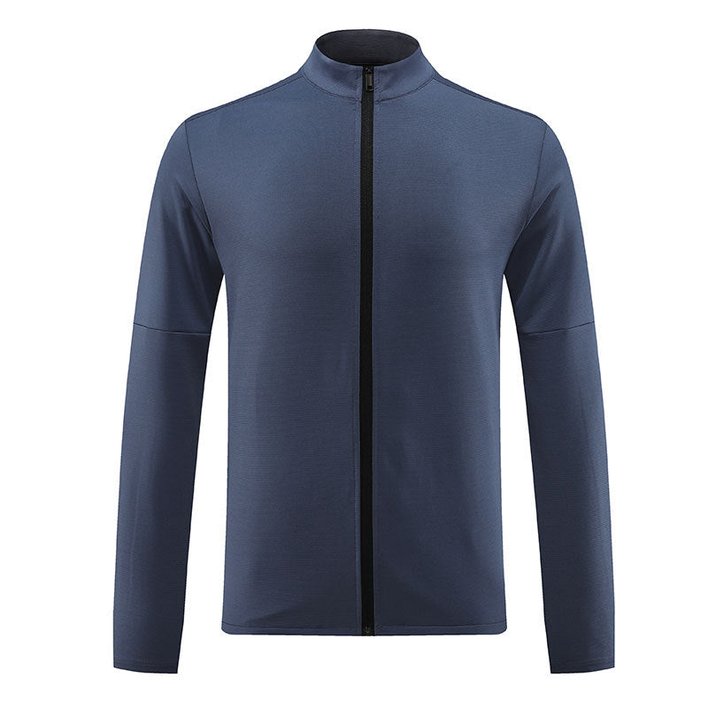 Zipper cardigan stand-up collar hoodie