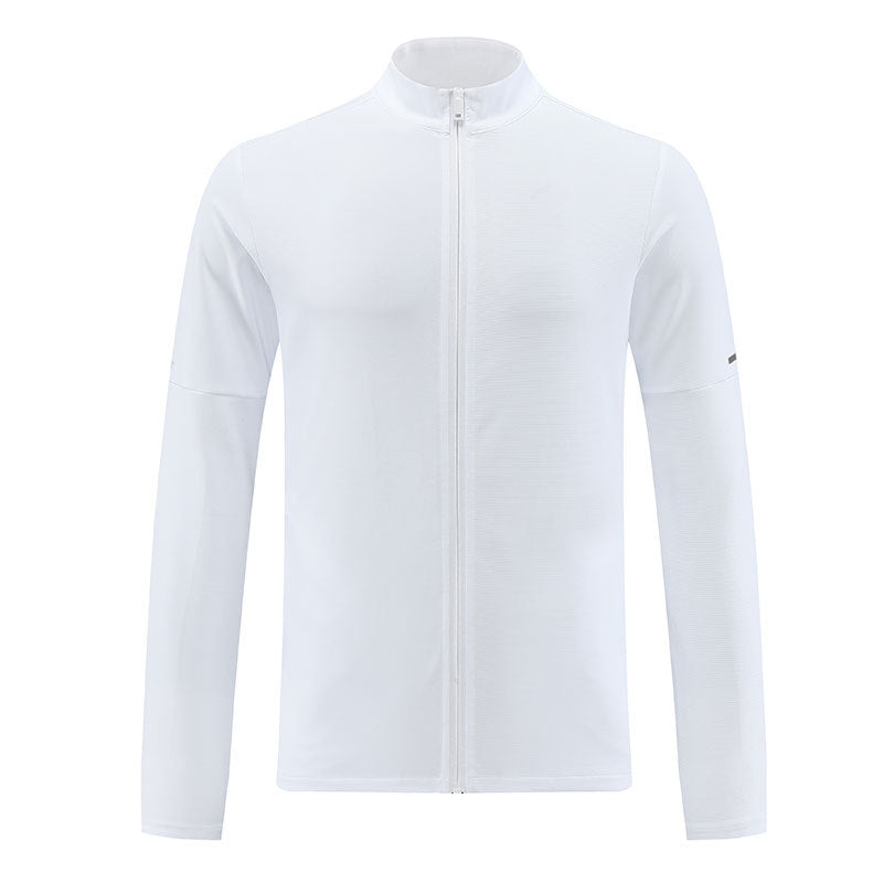 Zipper cardigan stand-up collar hoodie