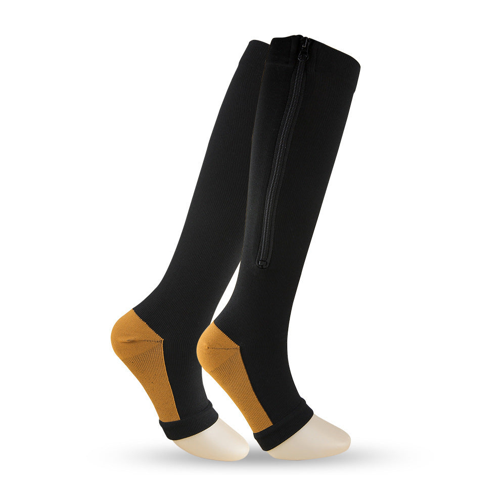 Zipper Compression Socks