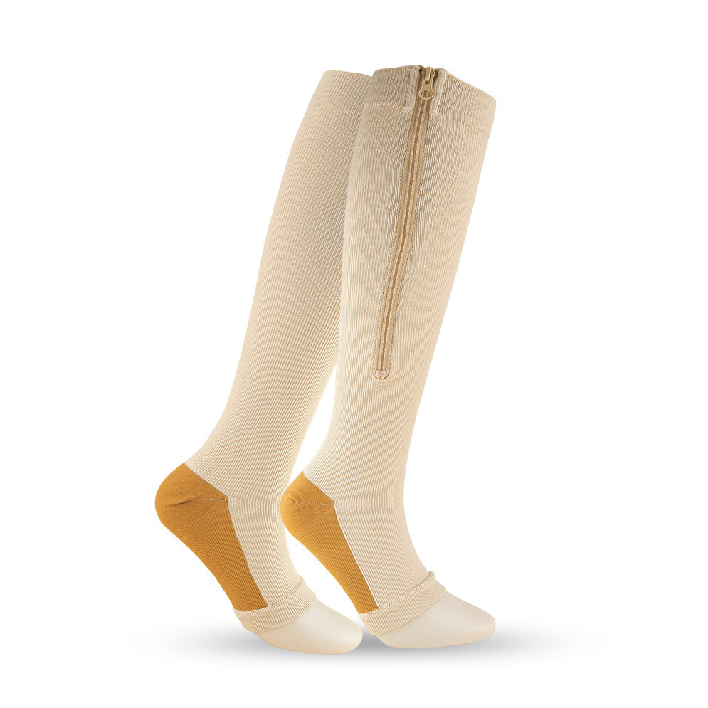 Zipper Compression Socks
