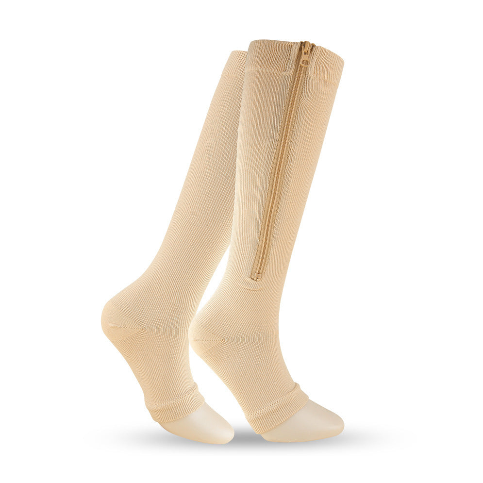 Zipper Compression Socks