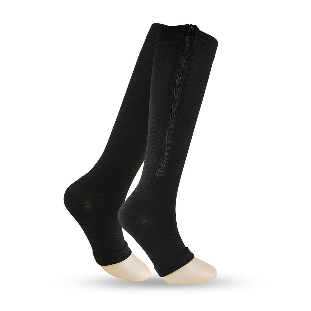Zipper Compression Socks