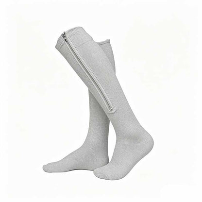 Zipper Compression Sports Socks