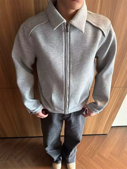 Zipper Jacket Top