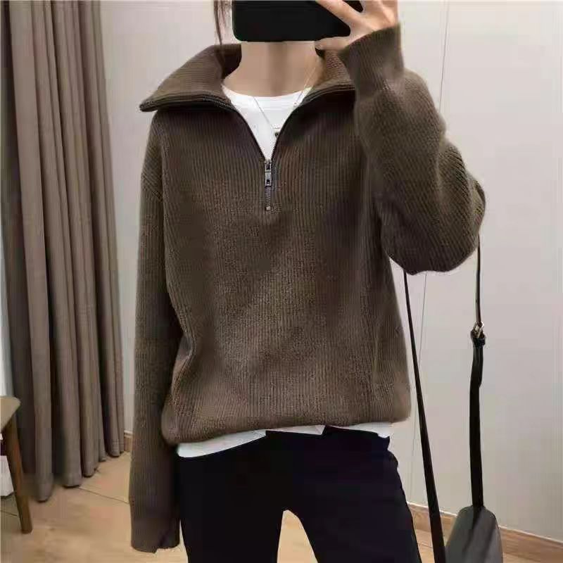 Zipper Knitwear