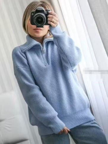Zipper Knitwear