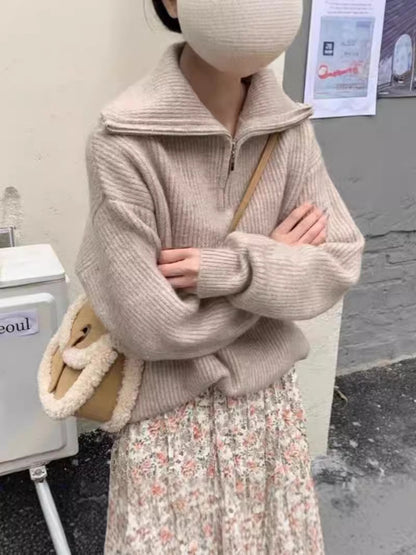 Zipper Knitwear