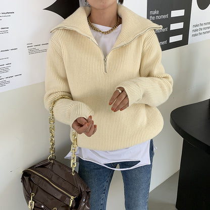 Zipper Knitwear