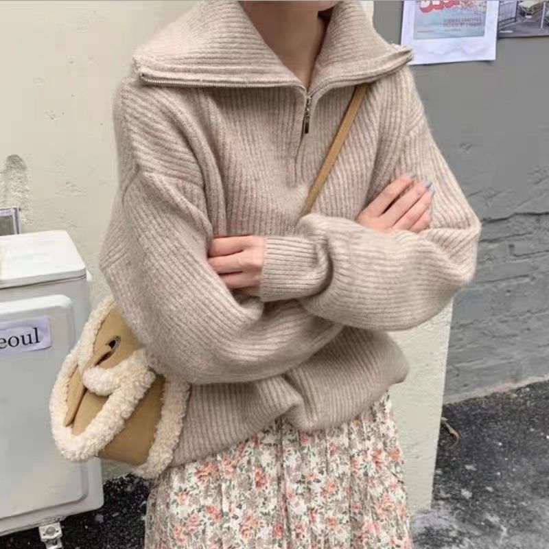 Zipper Knitwear