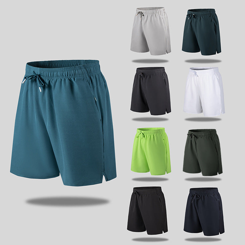 Zipper running casual pants