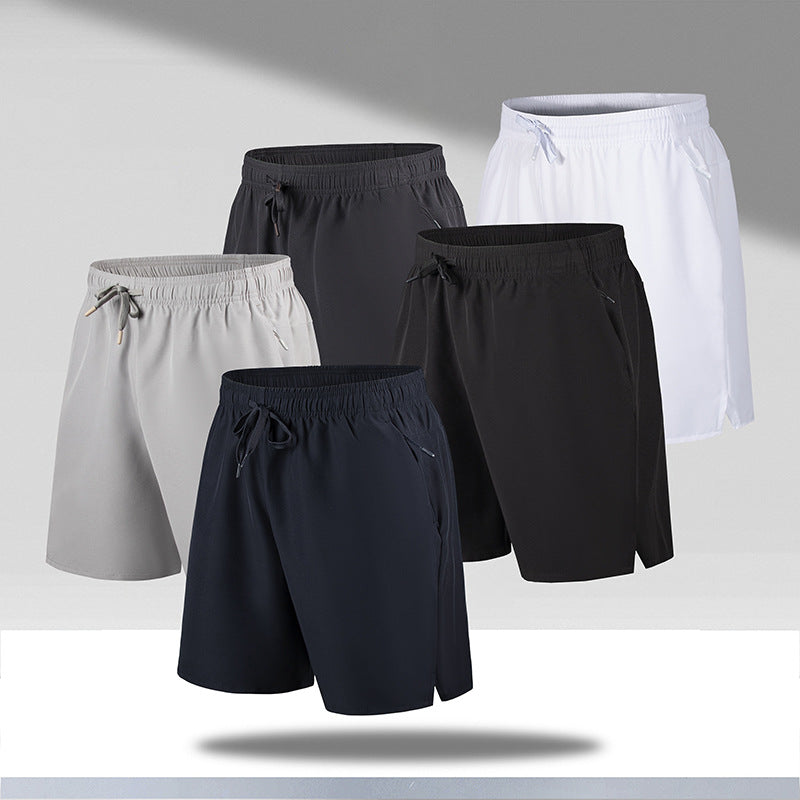Zipper running casual pants