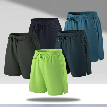 Zipper running casual pants