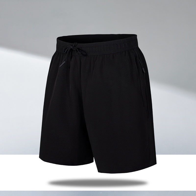 Zipper running casual pants