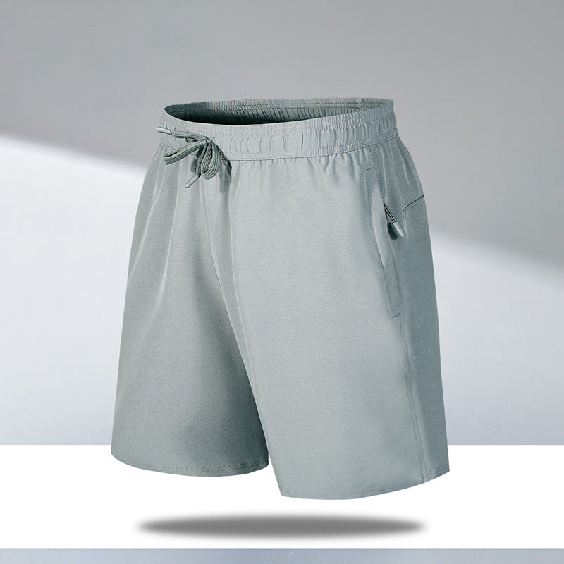 Zipper running casual pants