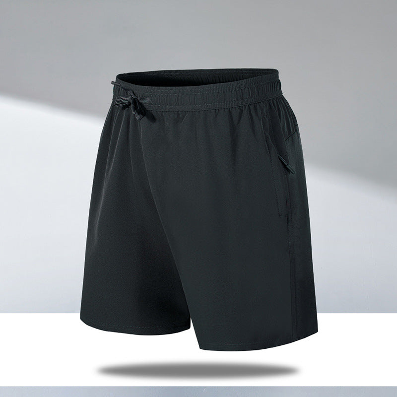 Zipper running casual pants