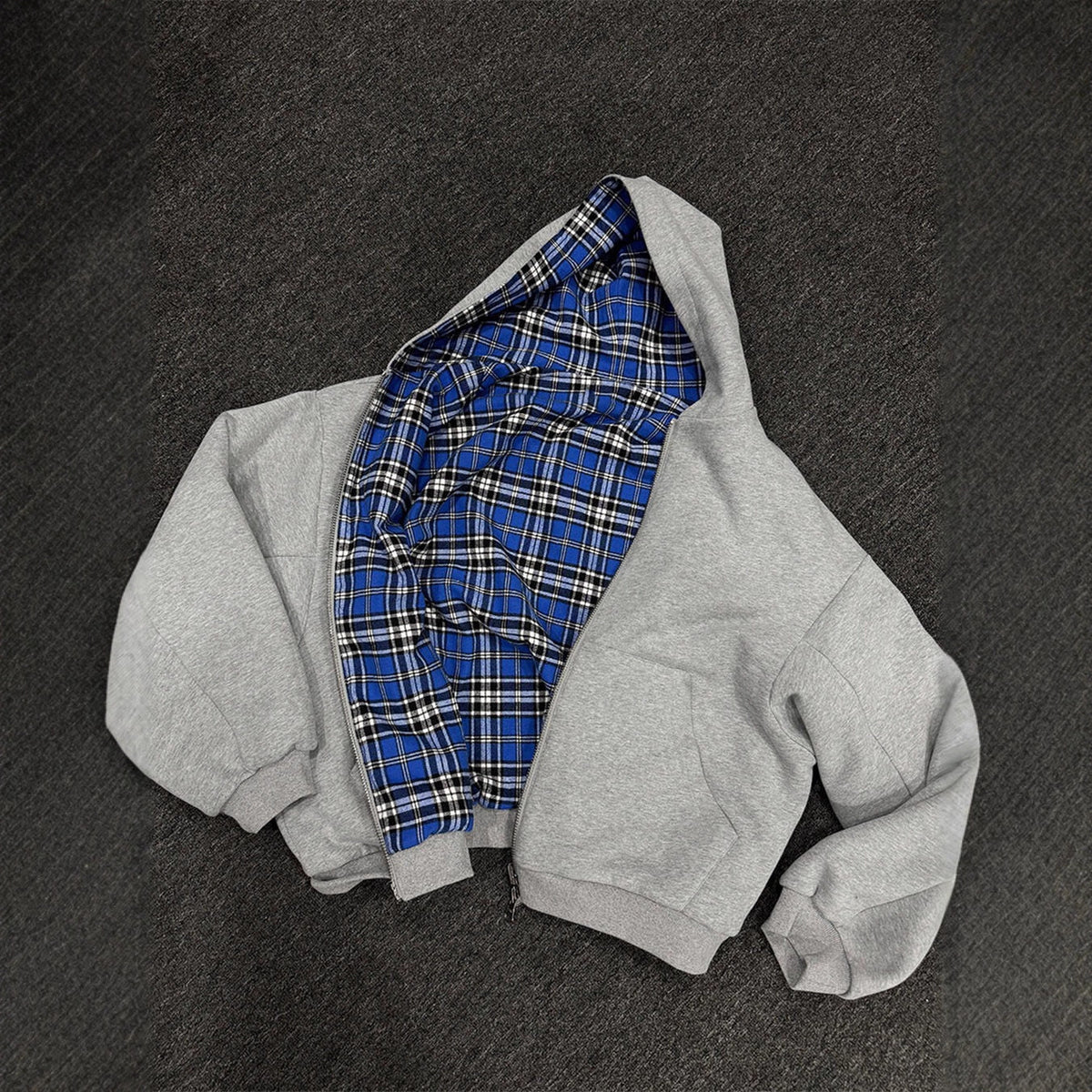 Zipper Sweatshirt Jacket