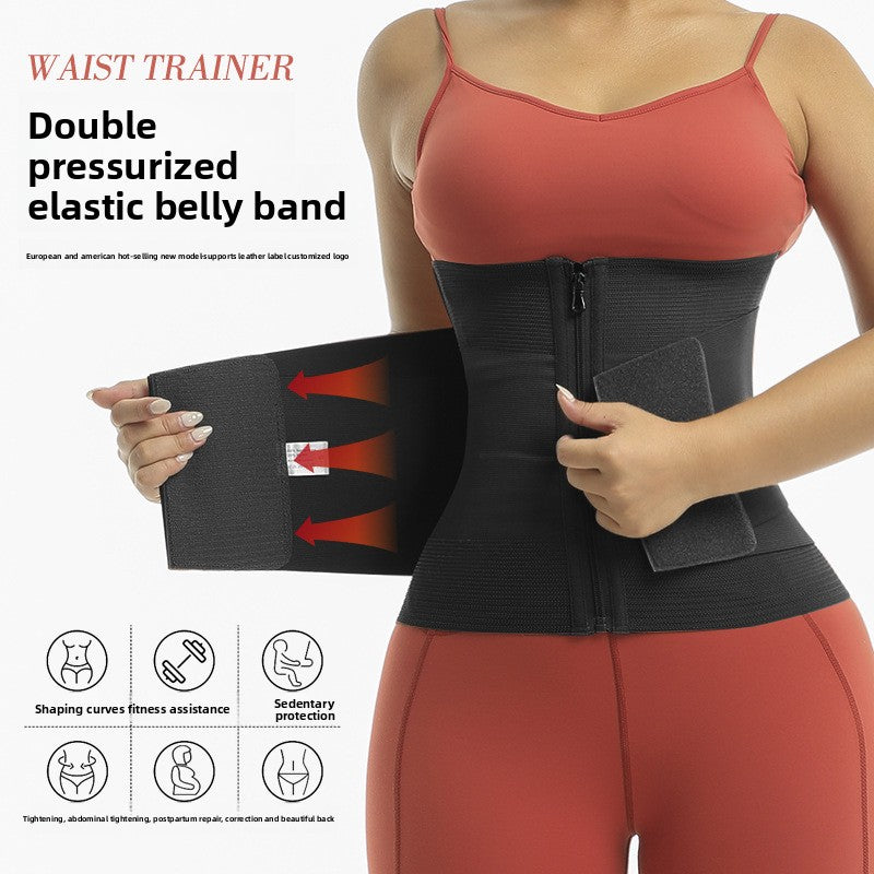 Zipper Waist Belt