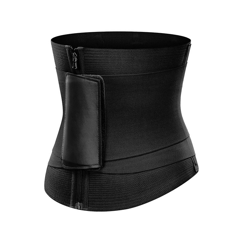 Zipper Waist Belt