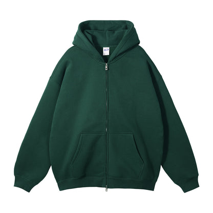 Zippered men's hoodie