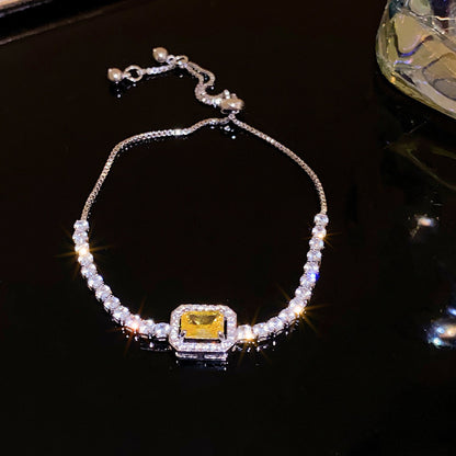 Zircon bracelet